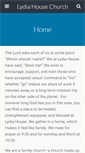 Mobile Screenshot of lydiahousechurch.org